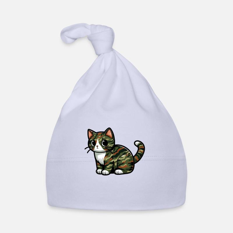 Getarnte Katze Baby Bio-Mütze
