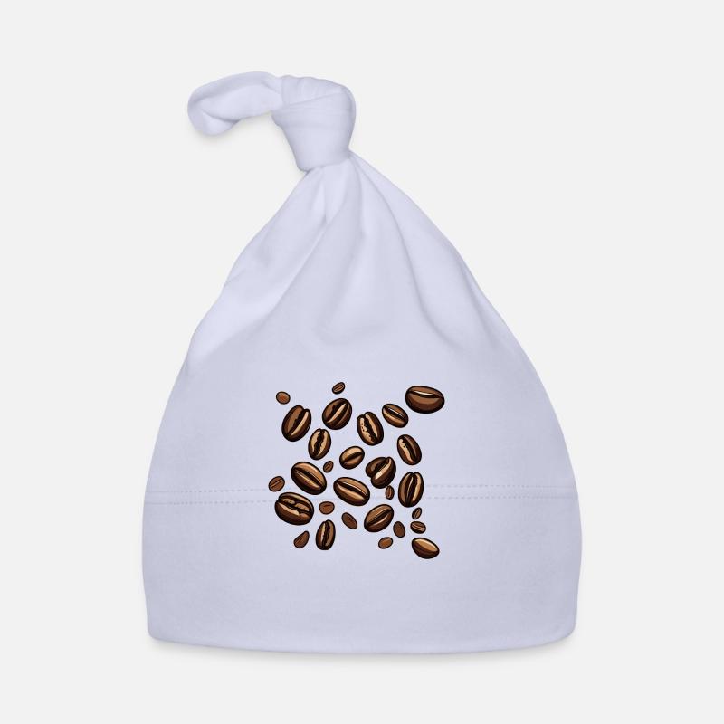 Kaffeebohnen Kaffee Baby Bio-Mütze