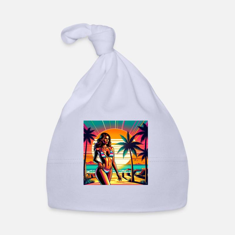 beach-adventure Baby Bio-Mütze