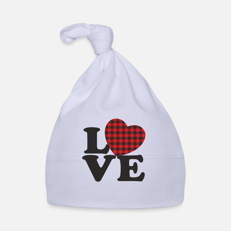 Aimez-moi la Saint-Valentin Joyeux Valentin Saint-Valentin Bonnet bio Bébé