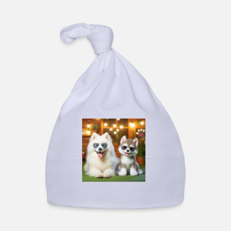 Samoyed Gang Organic Baby Cap