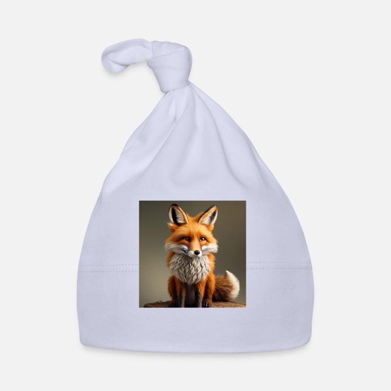 Fox logo Organic Baby Cap