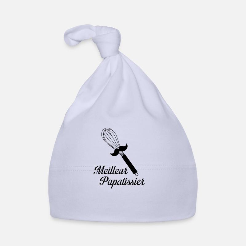 Papatissier bk - Bonnet bio Bébé - ciel