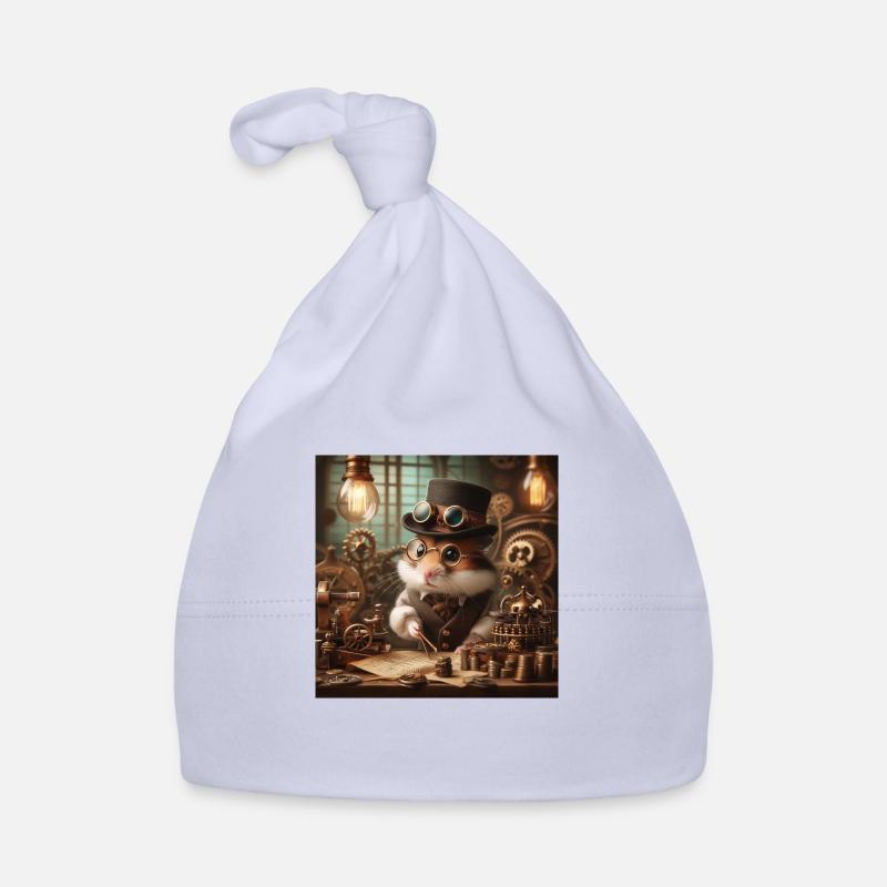 Steampunk Hamster Baby Bio-Mütze