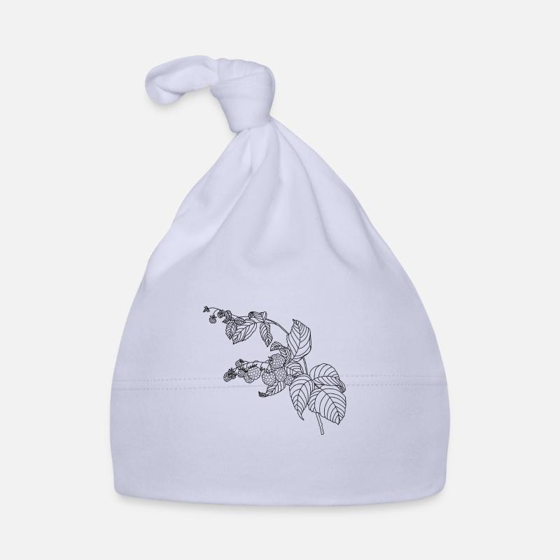 Raspberry Organic Baby Cap