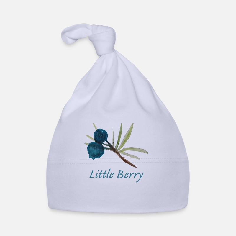 Blaubeeren Ranke Baby Bio-Mütze