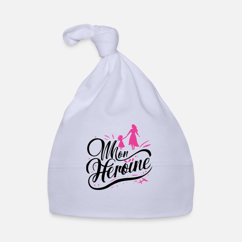 Mon Héroïne - Duo Maman & Bébé Bonnet bio Bébé