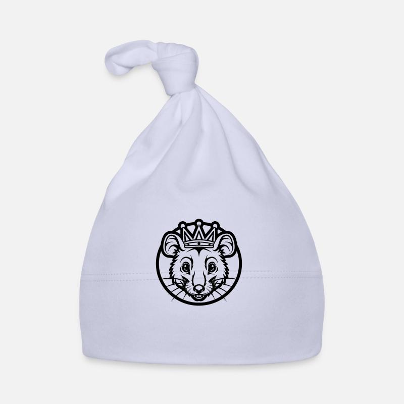 Monarch der Mäusestille Baby Bio-Mütze