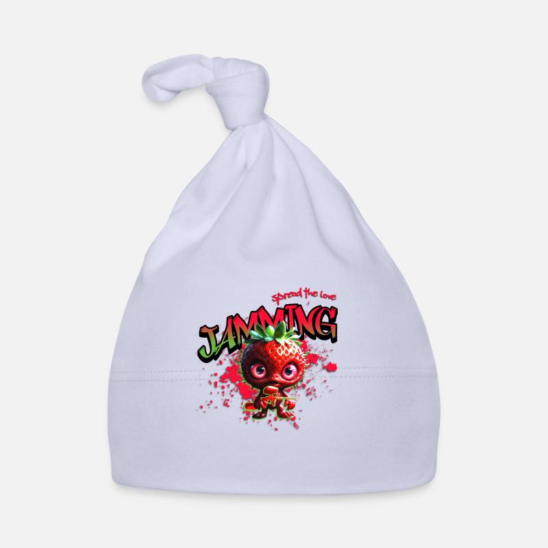 Share the love, Lets get jamming with paintball Organic Baby Cap