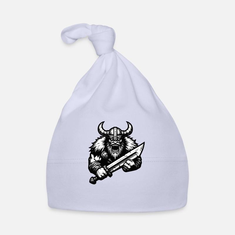 Mächtiger Wikingerkrieger Version 3 Baby Bio-Mütze