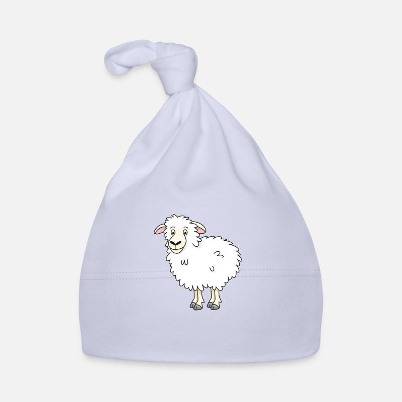 lustiges Schaf Baby Bio-Mütze