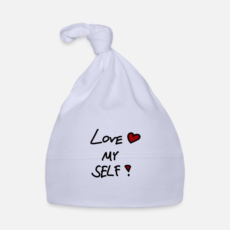 LOVE MY SELF Baby Bio-Mütze