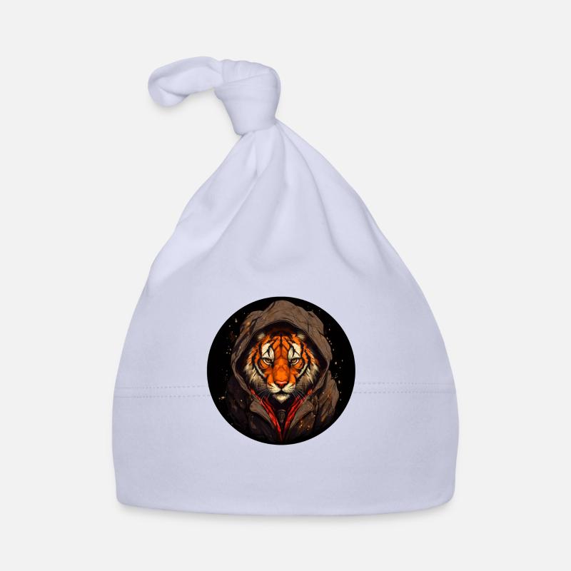 Step closer, kick in, boxing tiger Organic Baby Cap