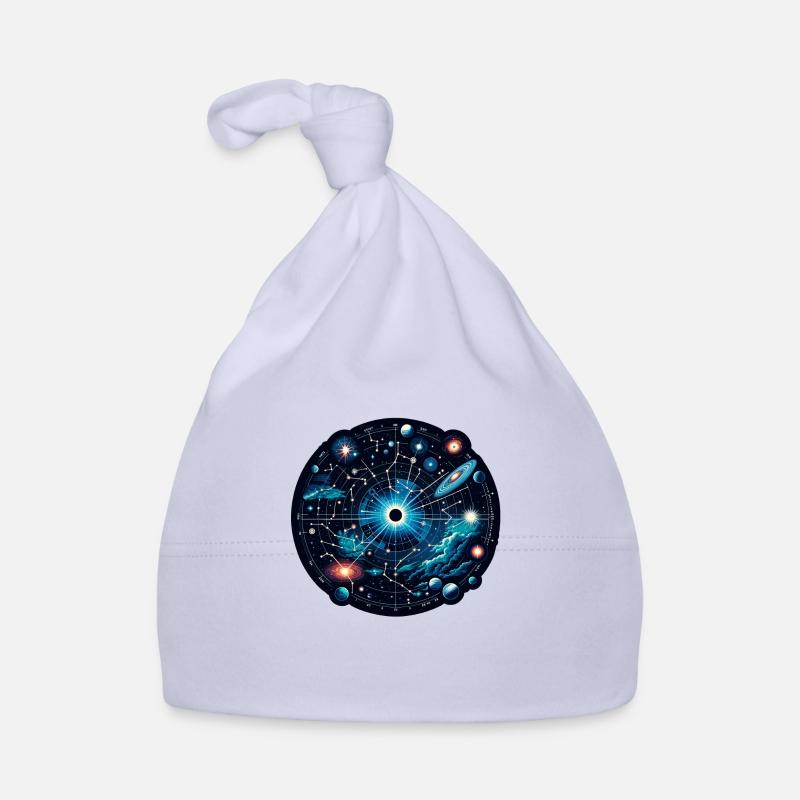 Constellations Celestial phenomena Star map Organic Baby Cap