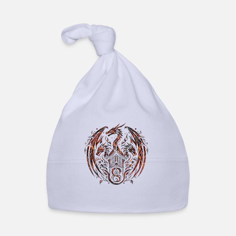 Fantasy Dragon Anime Dragon head Mythical reptile magic Organic Baby Cap