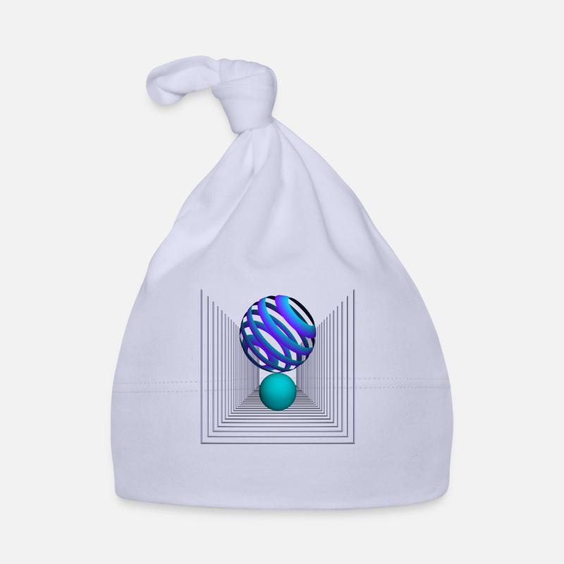geometrisches Design Baby Bio-Mütze