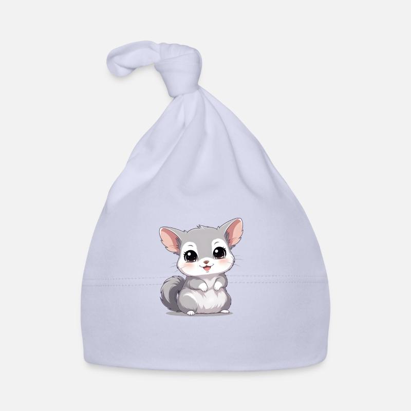 Bébé chinchilla Bonnet bio Bébé
