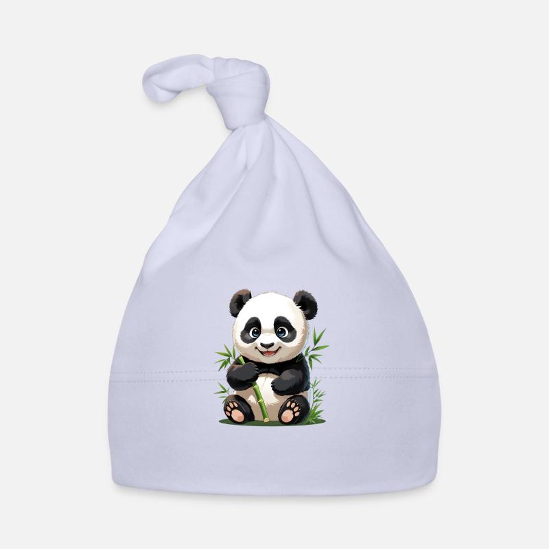 Bébé panda Bonnet bio Bébé