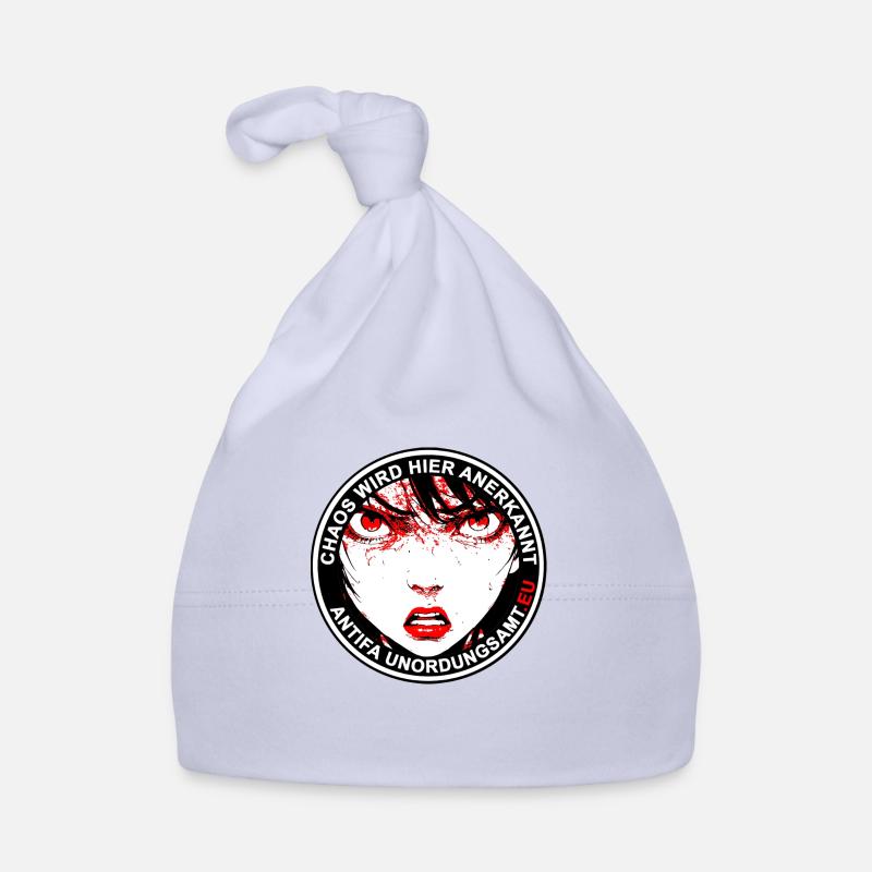 Bureau des troubles antifa - Bonnet bio Bébé - ciel
