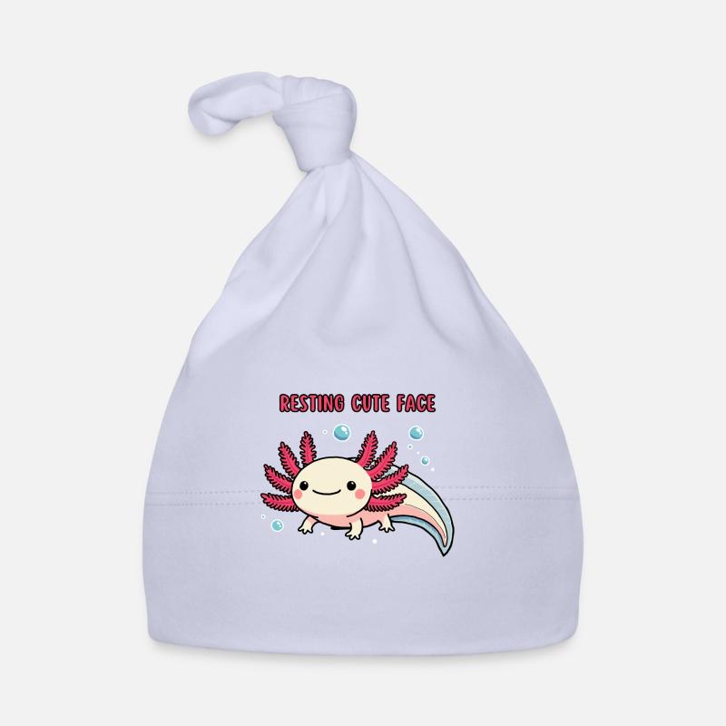 Axolotl - Resting cute face Baby Bio-Mütze