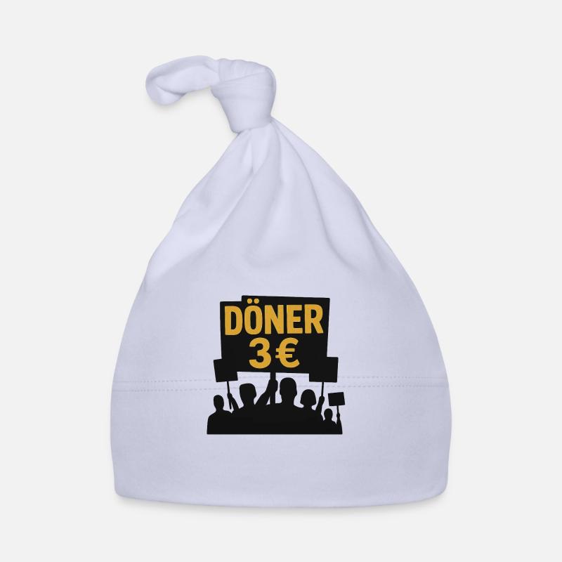 Döner 3€ Baby Bio-Mütze