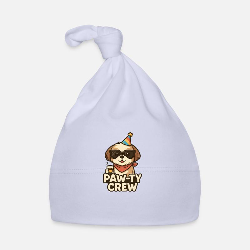 TinyPaws Funlogo Paw-ty Crew Baby Bio-Mütze
