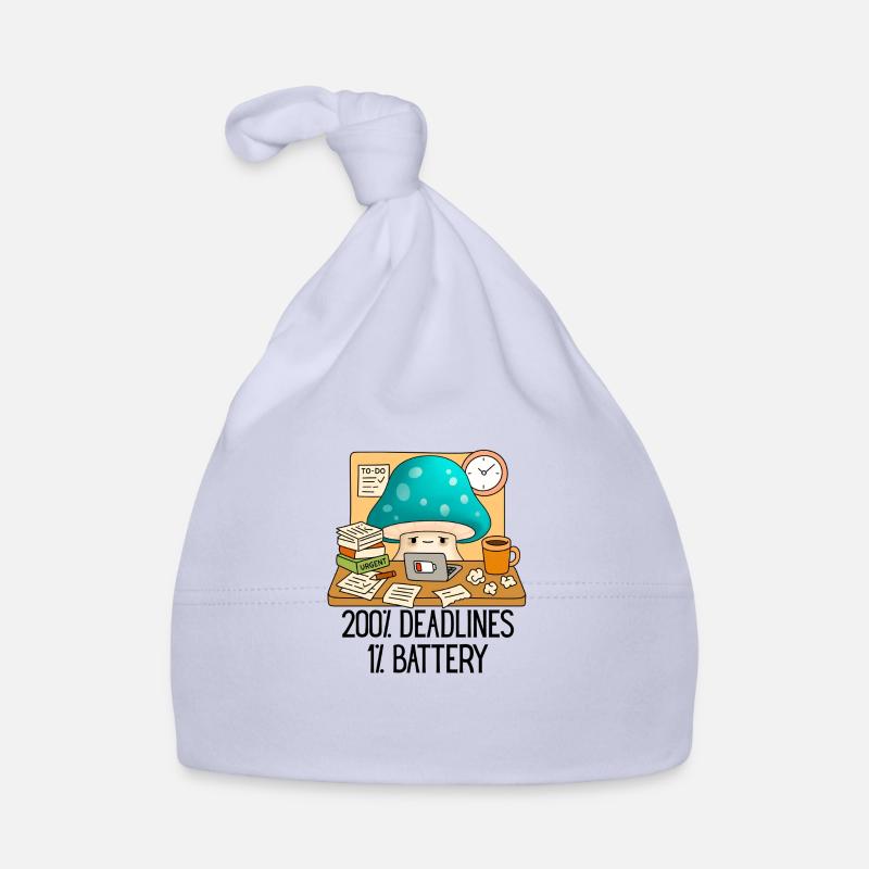 funny work office deadline stress Organic Baby Cap