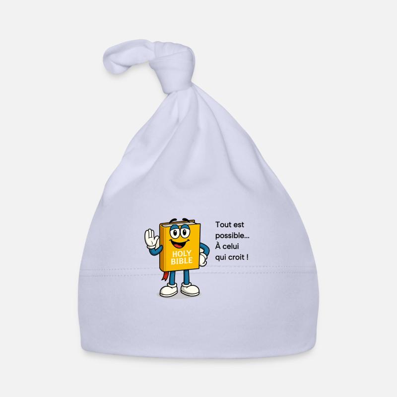 Heilige Bibel Baby Bio-Mütze
