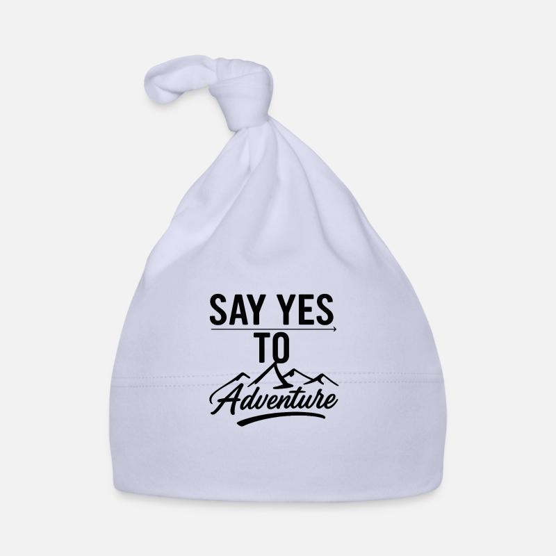 Dites à l’aventure - Bonnet bio Bébé - ciel