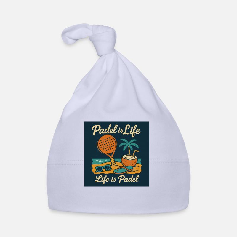 Padel is Life Beach Baby Bio-Mütze