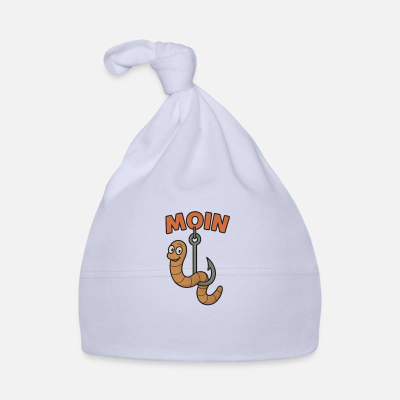 Moin Wurm Baby Bio-Mütze