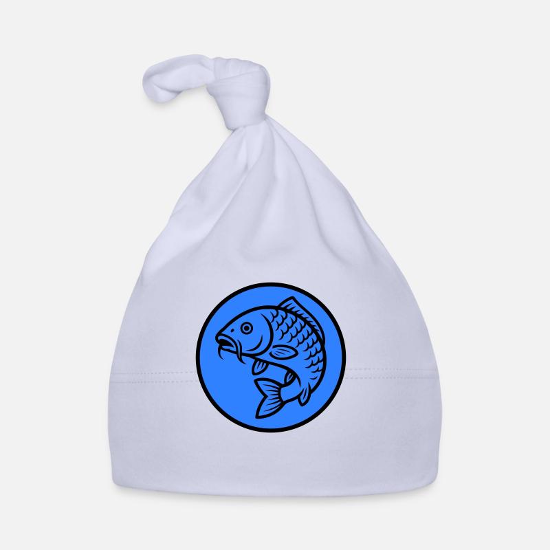 Carp Fish Organic Baby Cap