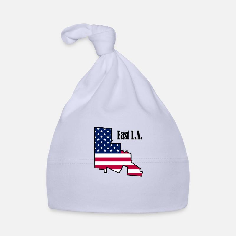 Est de Los Angeles - Bonnet bio Bébé - ciel