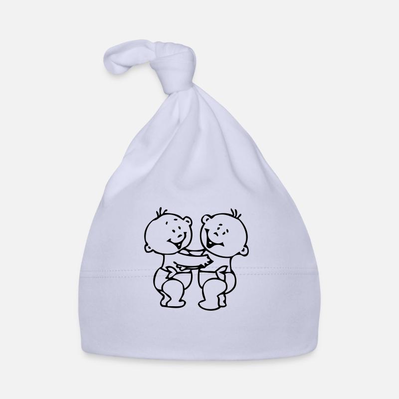 twin boys © Baby Bio-Mütze