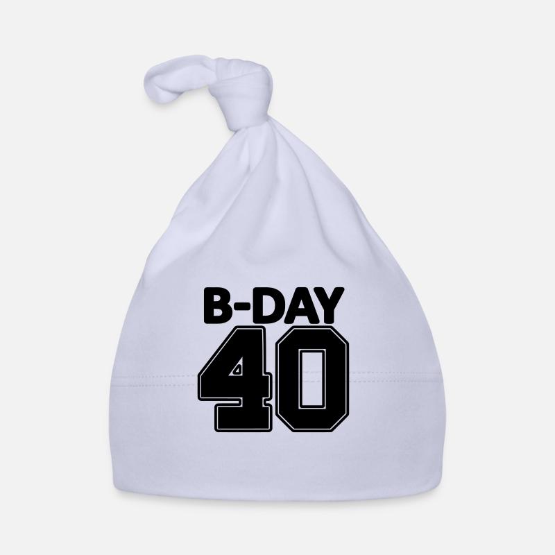 40 ans / verzig / numéro spécial du numéro d'anniversaire Bonnet bio Bébé