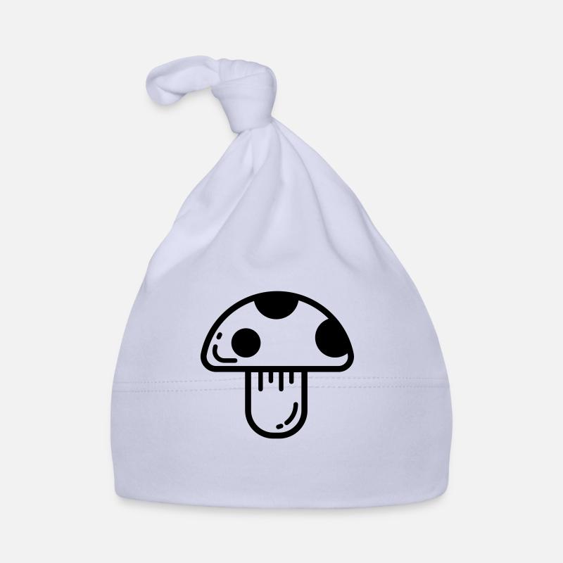 Pilz Icon - Baby Bio-Mütze - Sky