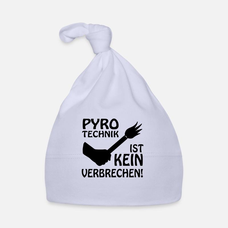 PYRO-ART IS NOT A CRIME Organic Baby Cap