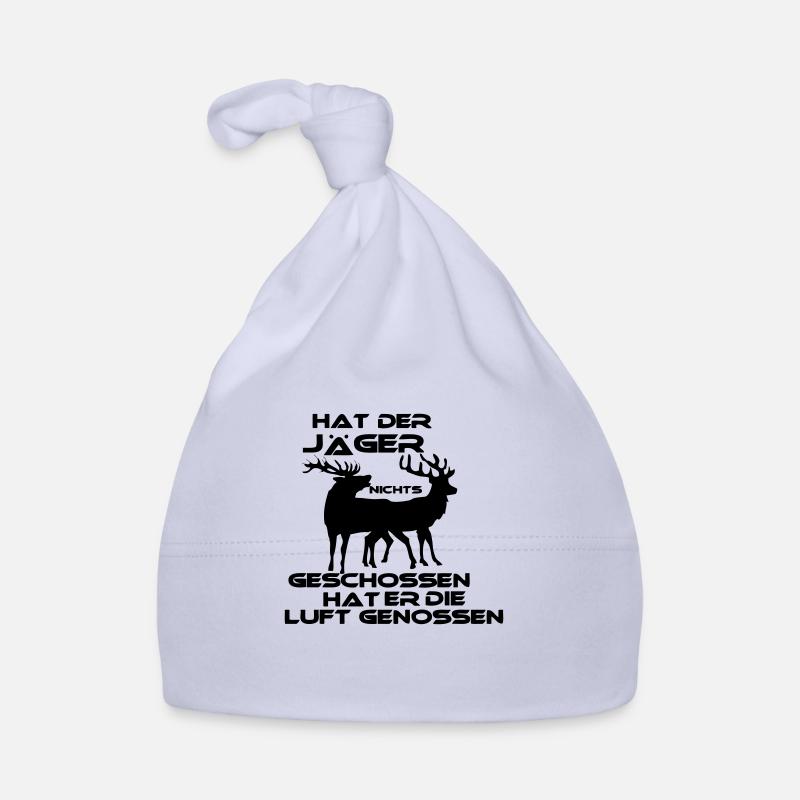 Hat der Jäger.. - Baby Bio-Mütze - Sky