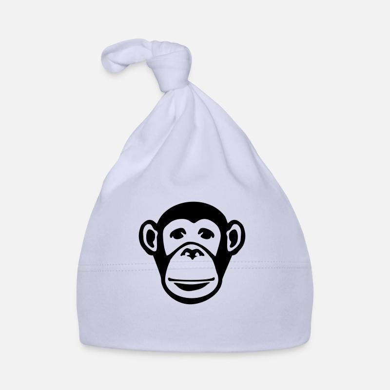 monkey_face_f1 Organic Baby Cap