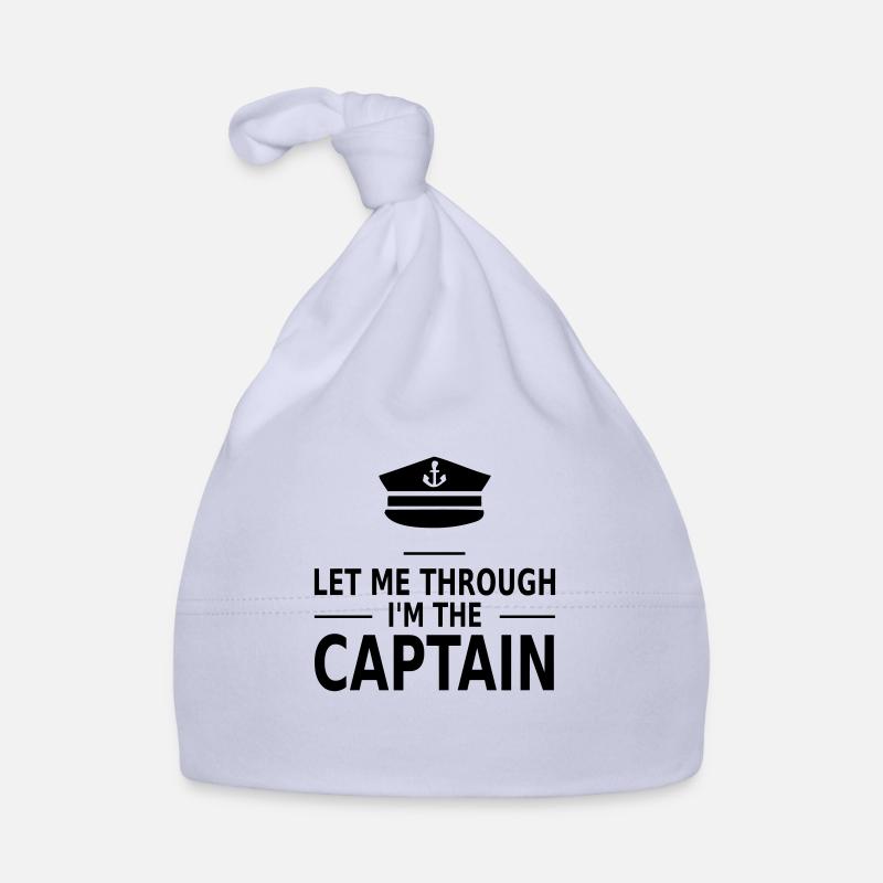 let me through i'm the captain Baby Bio-Mütze