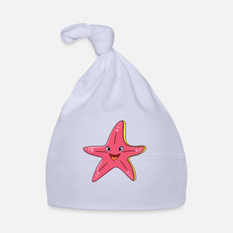 Seestern Baby Bio-Mütze