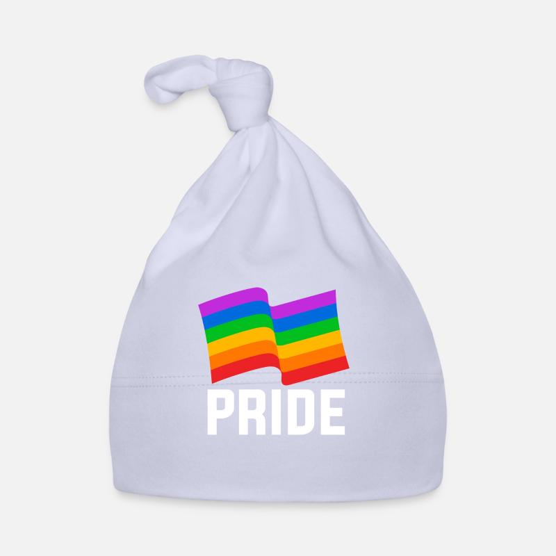 PRIDE Flag - Baby Bio-Mütze - Sky