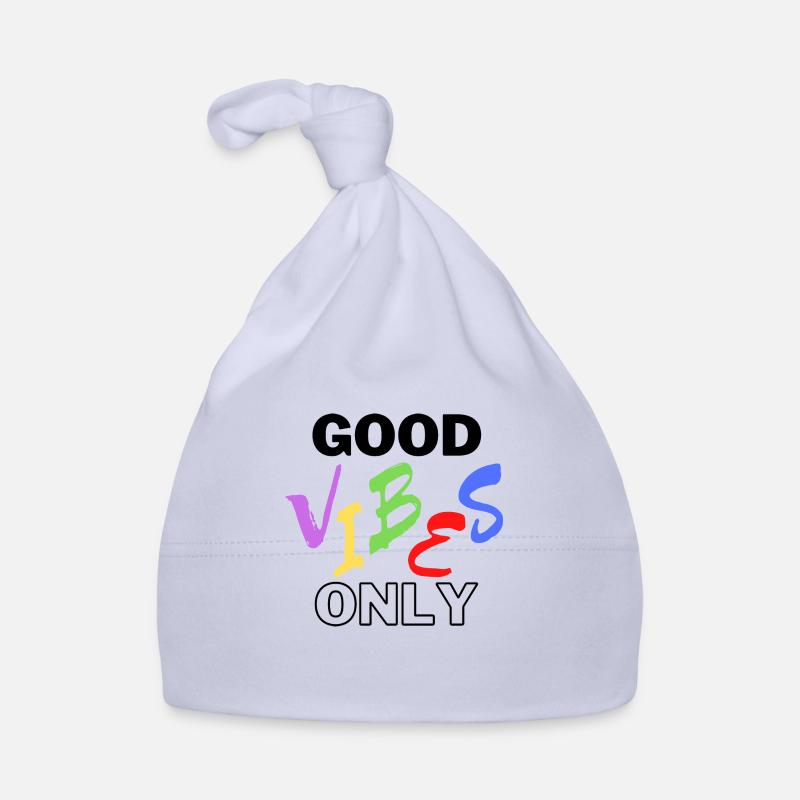 Good Vibes Only Organic Baby Cap