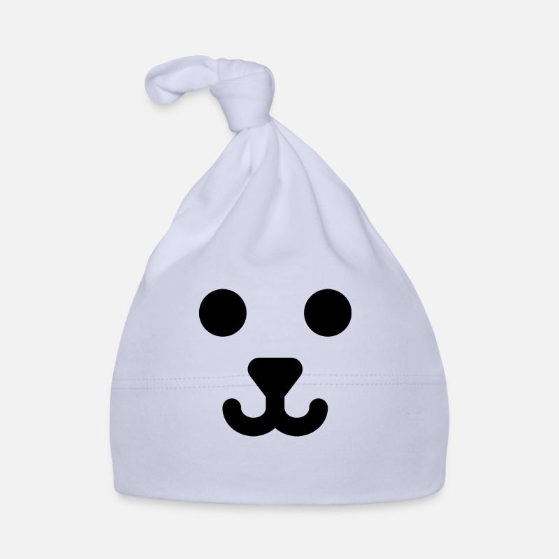 Visage d’ours Bonnet bio Bébé