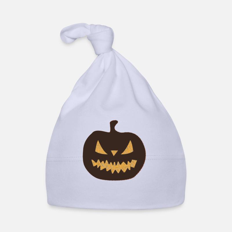 Conception de citrouille Halloween Bonnet bio Bébé