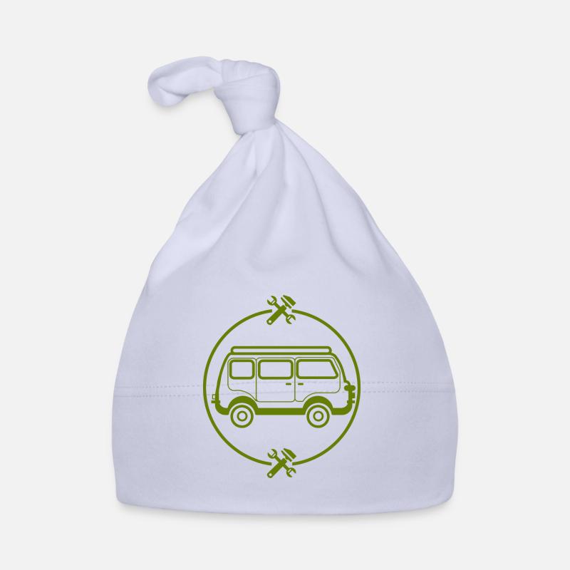 Car - Bus - Oldtimer - Nostalgic Organic Baby Cap
