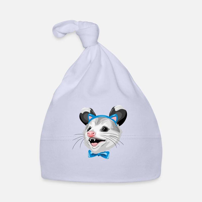 Opossum amusant Bonnet bio Bébé
