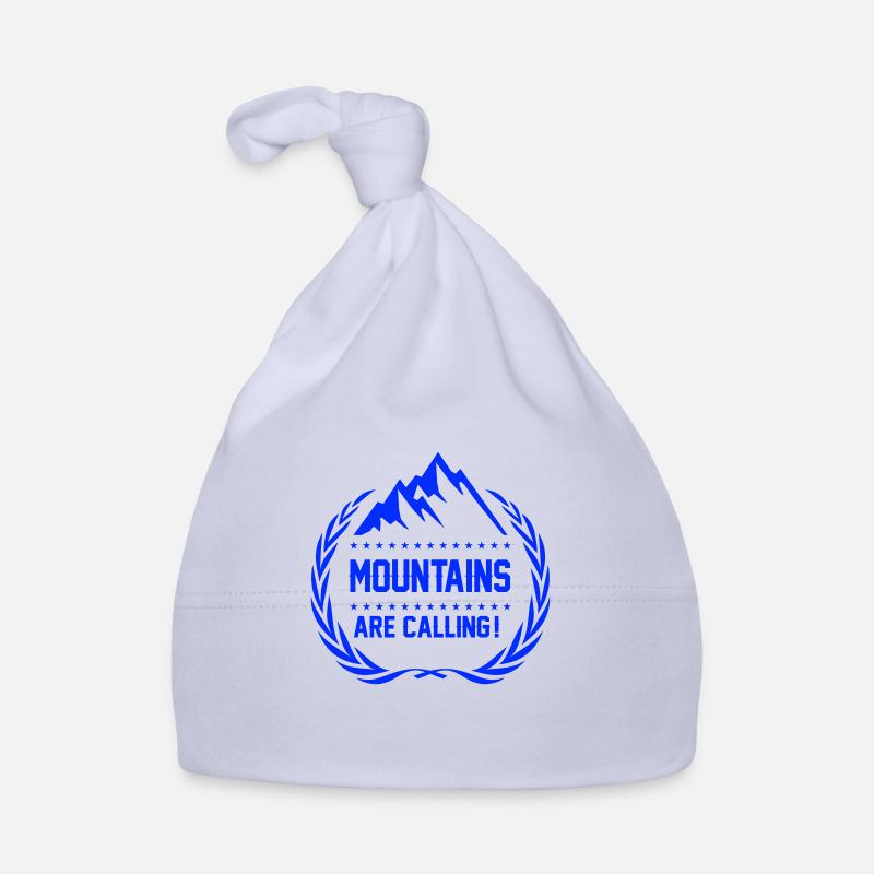 Les montagnes appellent Bonnet bio Bébé