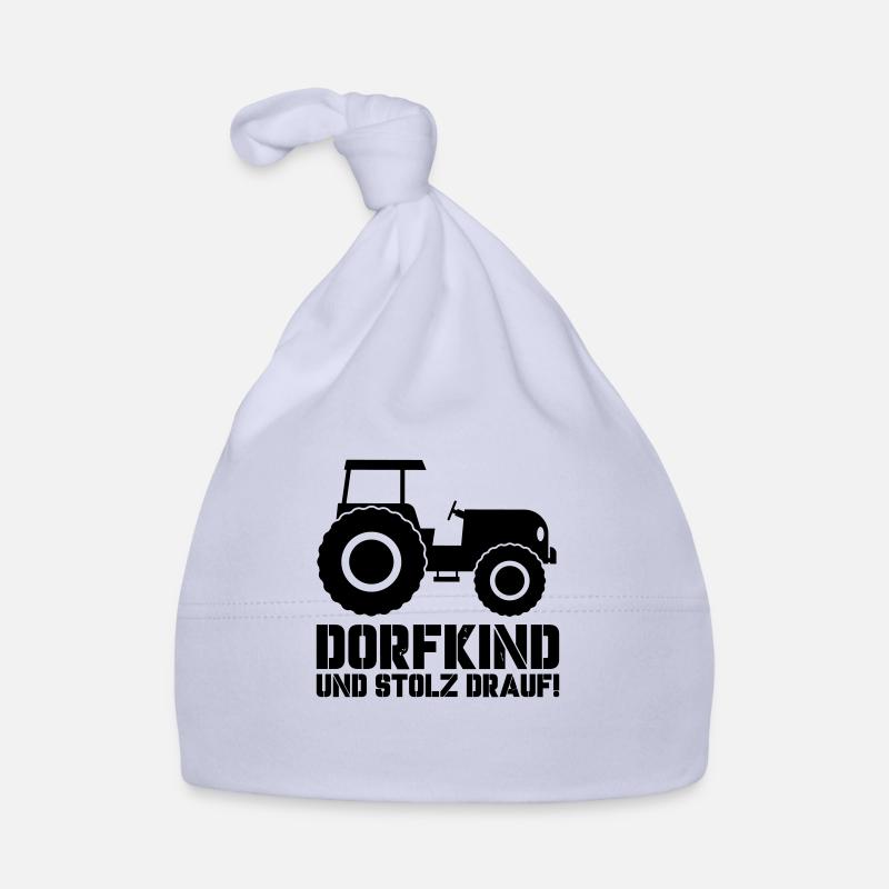 traktor dorfkind Baby Bio-Mütze