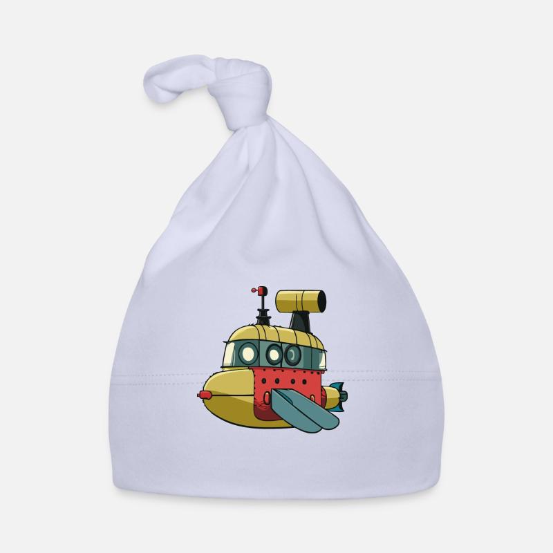 Gelbes U-Boot Baby Bio-Mütze